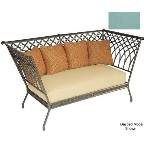 Windham Castings Provence Salon Sofa Cushion , Canvas Spa Blue L