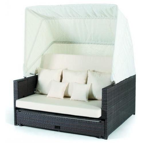 Domus Ventures Beach Lounge Integrated Footstool Cushion - CUSHION ONLY