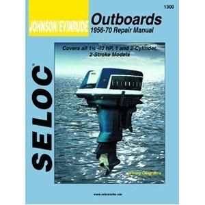 Seloc Service Manual - Johnson/Evinrude - Outboard - 1-2 Cyl - 1956-70