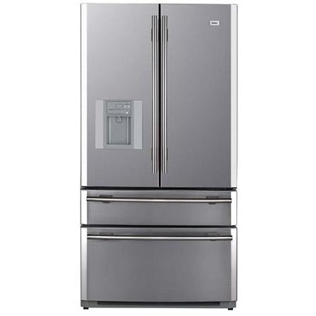 Haier Energy Star Refrigerator French Door Counter Depth 21 Cu Ft, Stainless Steel - PBFS21EDAS