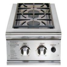 DCS Side Burner Natural Gas Double Side Burner Built In BGB132-BI