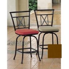 International Caravan X-Back Barstools - Brown Set Of 2