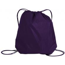 Port & Company Cinch Pack Bag - Purple