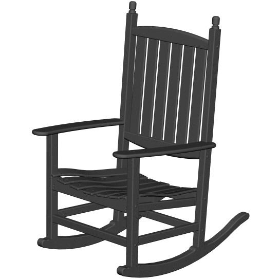 Poly-Wood Recycled Plastic Wood Trade Wind Rocking Chair