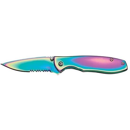 (A) PRISMATIC TITANIUM LINER LOCK