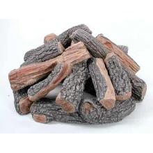 Rasmussen 30 Inch Bark/Split Fire Pit Logs - Round Stack