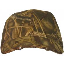 Camouflage Lighted Structured Hat W/ 2 LED Lights Real Tree Max 4