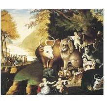 Peaceable Kingdom Poster Print