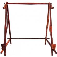 Large Teak Wood Swing Bench Stand