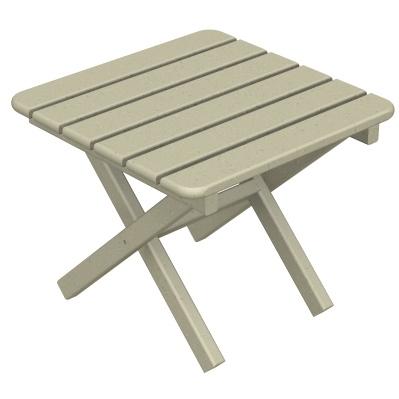 Poly-Wood Recycled Plastic Wood End Table