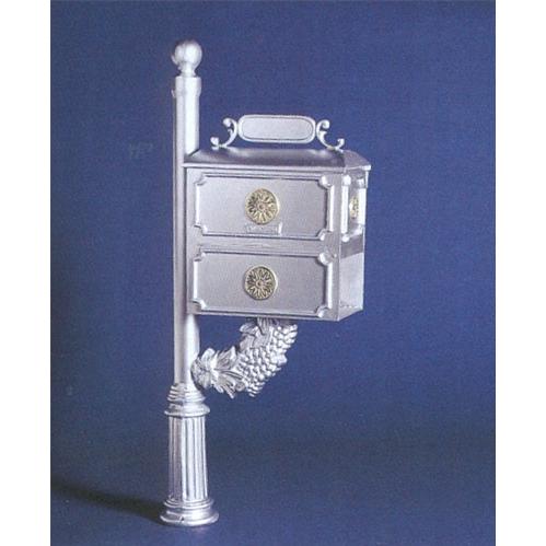 Cast Aluminum Mailbox - Vineyard Design