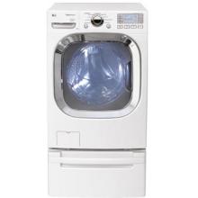 LG 4.5 Cuft Steam Washer - White