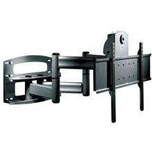 42 Inch 71 Inch ARTICULATING WALL ARM WITH VERTICAL ADJUST (BLACK)