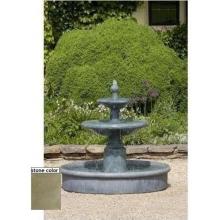 Campania Esplanade Two Tier Fountain - English Moss Finish