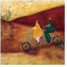 Rolling Home Together Poster Print