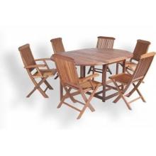 Eden Outdoor Living Plymouth Wood Dining Set