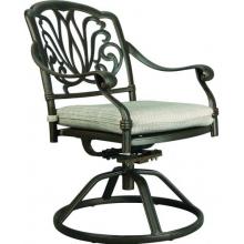 Elisabeth Cast Aluminum Patio Swivel Rocker - No Cushion(s)