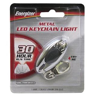 Energizer Metal LED Keychain Light