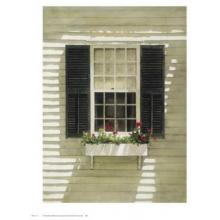 Nantucket Window Box Poster Print