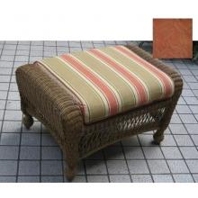 North Cape Deep Seating Ottoman Cushion ONLY (1) - Paprika Foliage