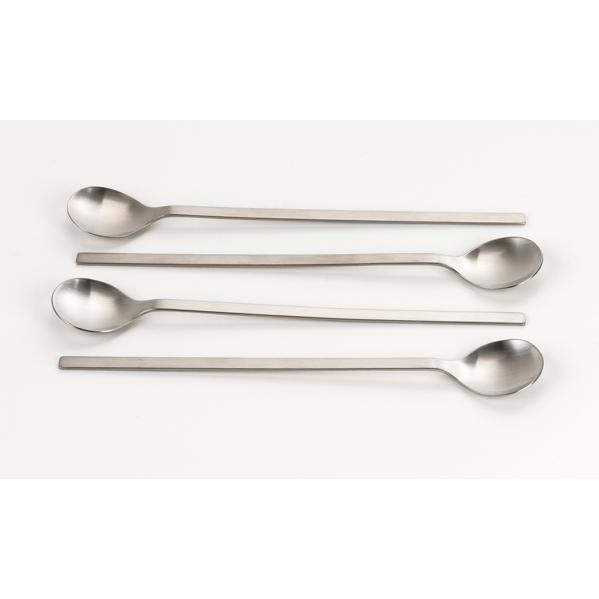 Outset Stainless Steel Cocktail Spoons - Set Of 4
