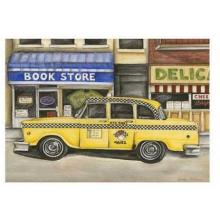 NYC Taxi 46B2 Poster Print