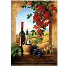 Patio View Poster Print