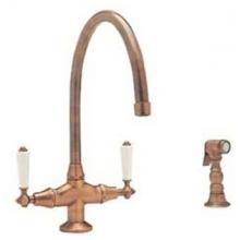 Blanco Appleton II Kitchen Faucet W/ Side Spray (Antique Copper)