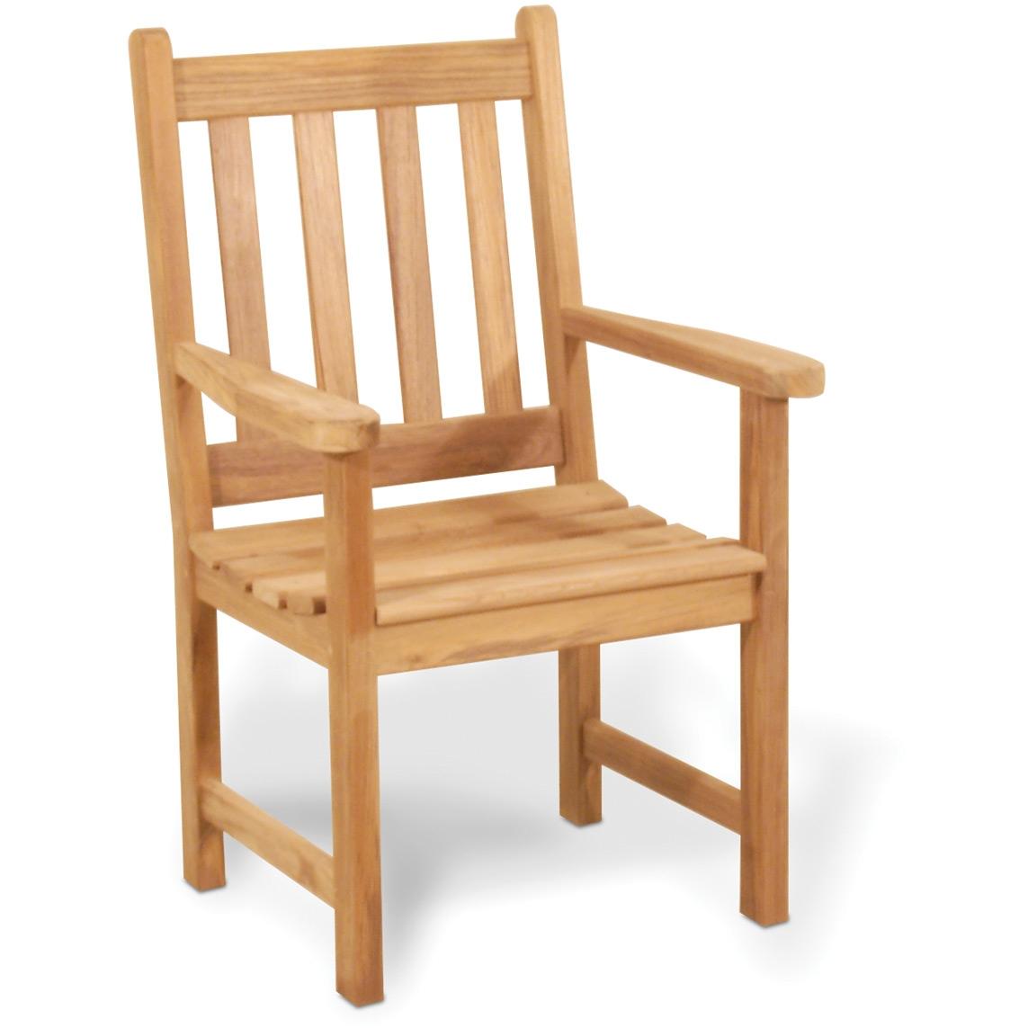 Arthur Lauer Teak Wood Grayson Dining Chair