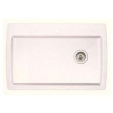 Blancodiamond 511-651 Silgranit Sink (Color: White)