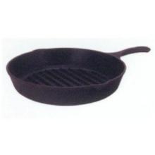 Lodge Seasoned Cast Iron Grill Pan - Round