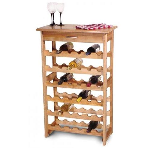 Wine Rack With 36 Bottle Storage