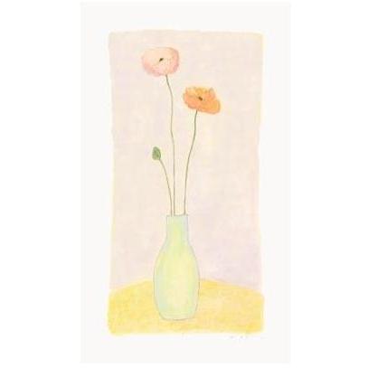 Blue Vase Poster Print