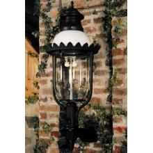 Gaslite America GL48 Cast Aluminum Manual Ignition Natural Gas Light With Open Flame Burner And Standard Wall Mount