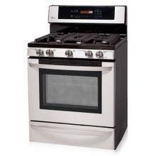 LG Gas Range, 5.0 Cu Ft - Stainless Steel
