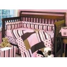 Embroidered Maya 4-Piece Crib Set