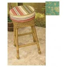 North Cape Swivel Stool Cushion ONLY (1)- Lido Ocean