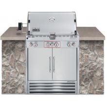 Weber Gas Grills Summit S-460 Built-In Propane Gas Grill W/ Rotisserie & Smoker
