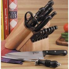 Slitzer Cutlery Set in Wood Block -  16pc