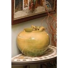 Alfresco Home Indoor Lotus Fountain With Pump - Medium