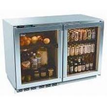 Perlick Outdoor Double Refrigerator With Stainless Glass Doors (x 2)