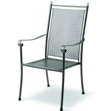 Kettler Excelsior Wrought Iron High Back Chair