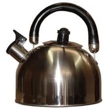 Oggi Stainless Whistling Kettle With Brass Lid