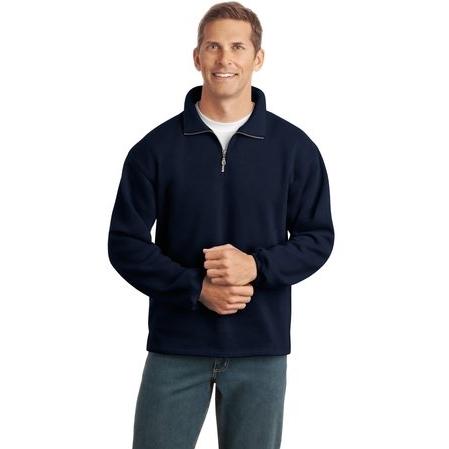 Port Authority Signature Sueded Finish 1/4-Zip Sweatshirt XS - Navy