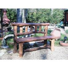 Groovy Stuff Teak Wood Rocky Mountain Bench