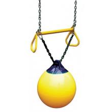 Gorilla Playsets Buoy Ball W/ Trapeze Bar - Yellow