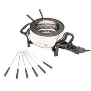 RIVAL 3 QT S.S. FONDUE W/FORKS