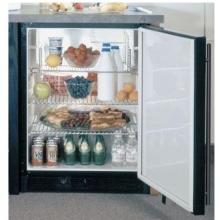 Marvel ADA All Refrigerator, 24 Inches - Black Cabinet, Lock, Left Hinge