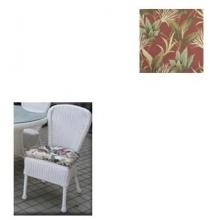 North Cape Dining Chair Cushion ONLY (1)- Tiki Crimson