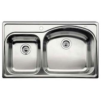 Blancowave 510-874R Stainless Steel Sink (Depth: 7in / 10in)